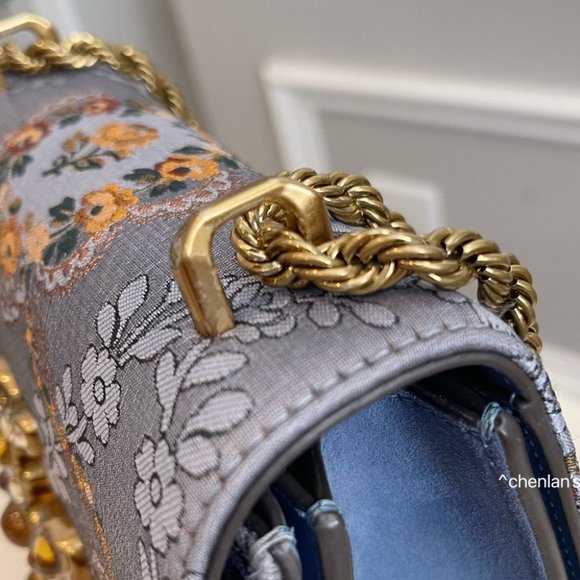 🔥Tory Burch Eleanor Small Jeweled Logo Shoulder Bag - Picture 13 of 17